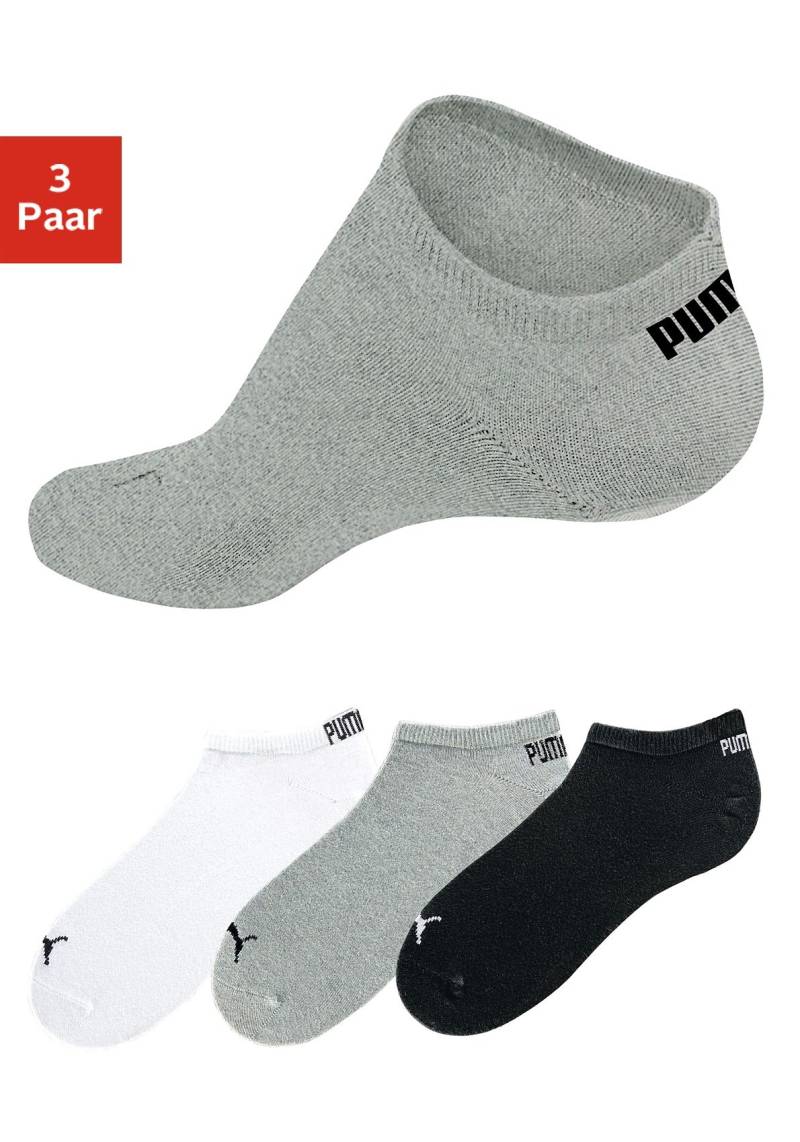 PUMA Sneakersocken, (3 Paar), mit eingestricktem Markenlogo von PUMA