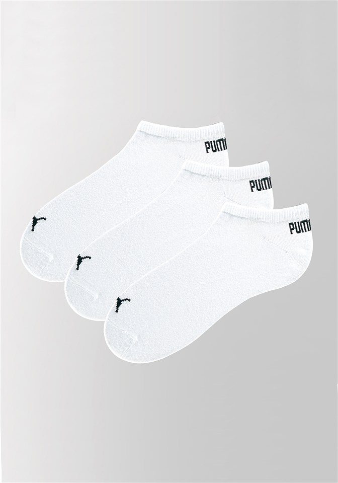 PUMA Sneakersocken, (3er-Pack), mit eingestricktem Markenlogo von PUMA