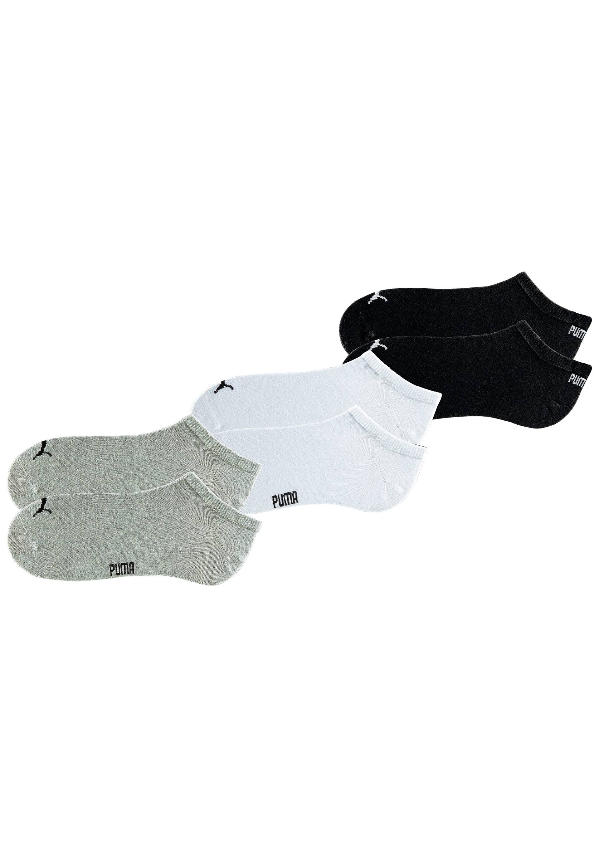 PUMA Sneakersocken, (6 Paar), mit eingestricktem Markenlogo von PUMA