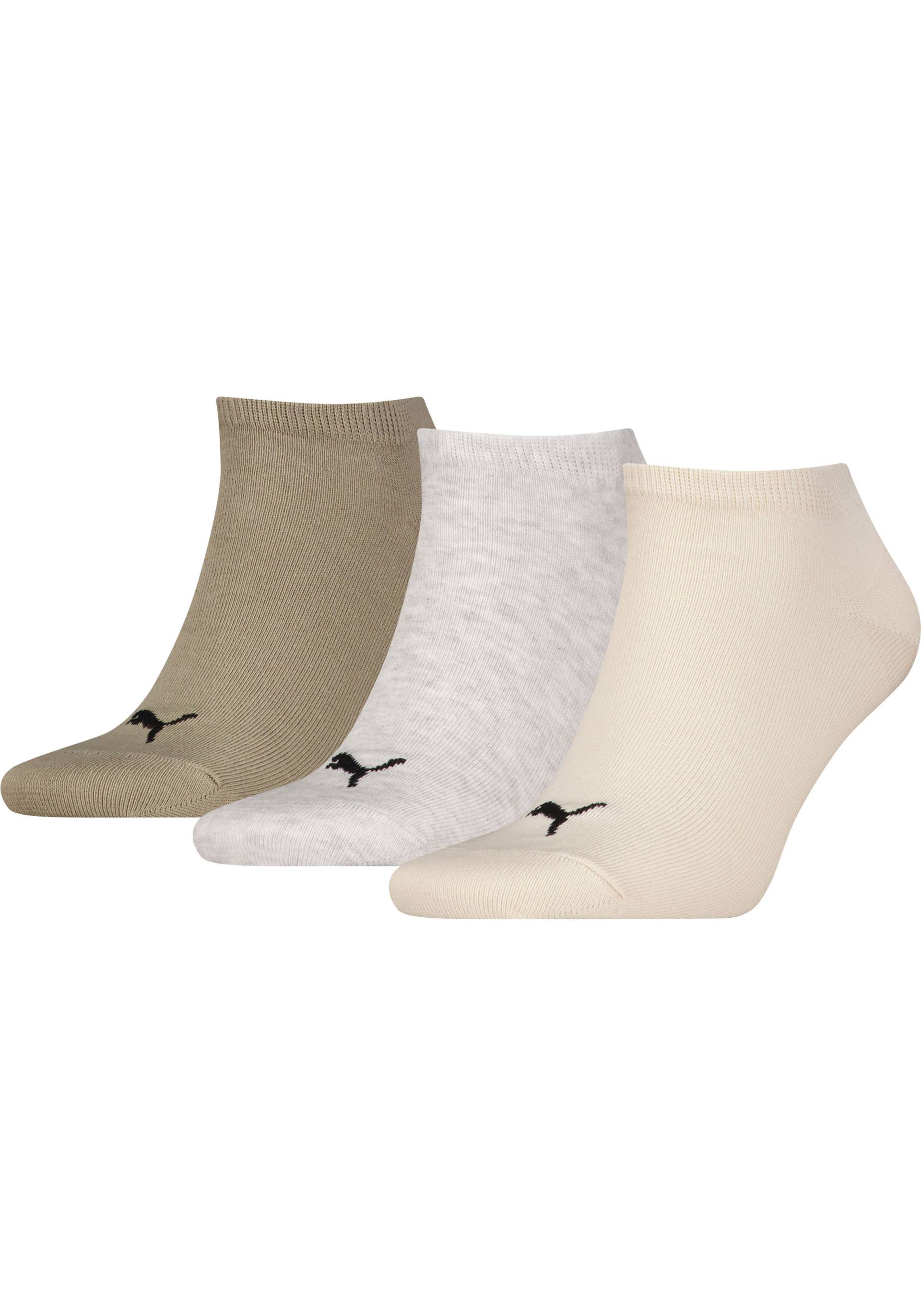 PUMA Sneakersocken »UNISEX SNEAKER PLAIN«, (3 Paar), mit Logostickerei von PUMA