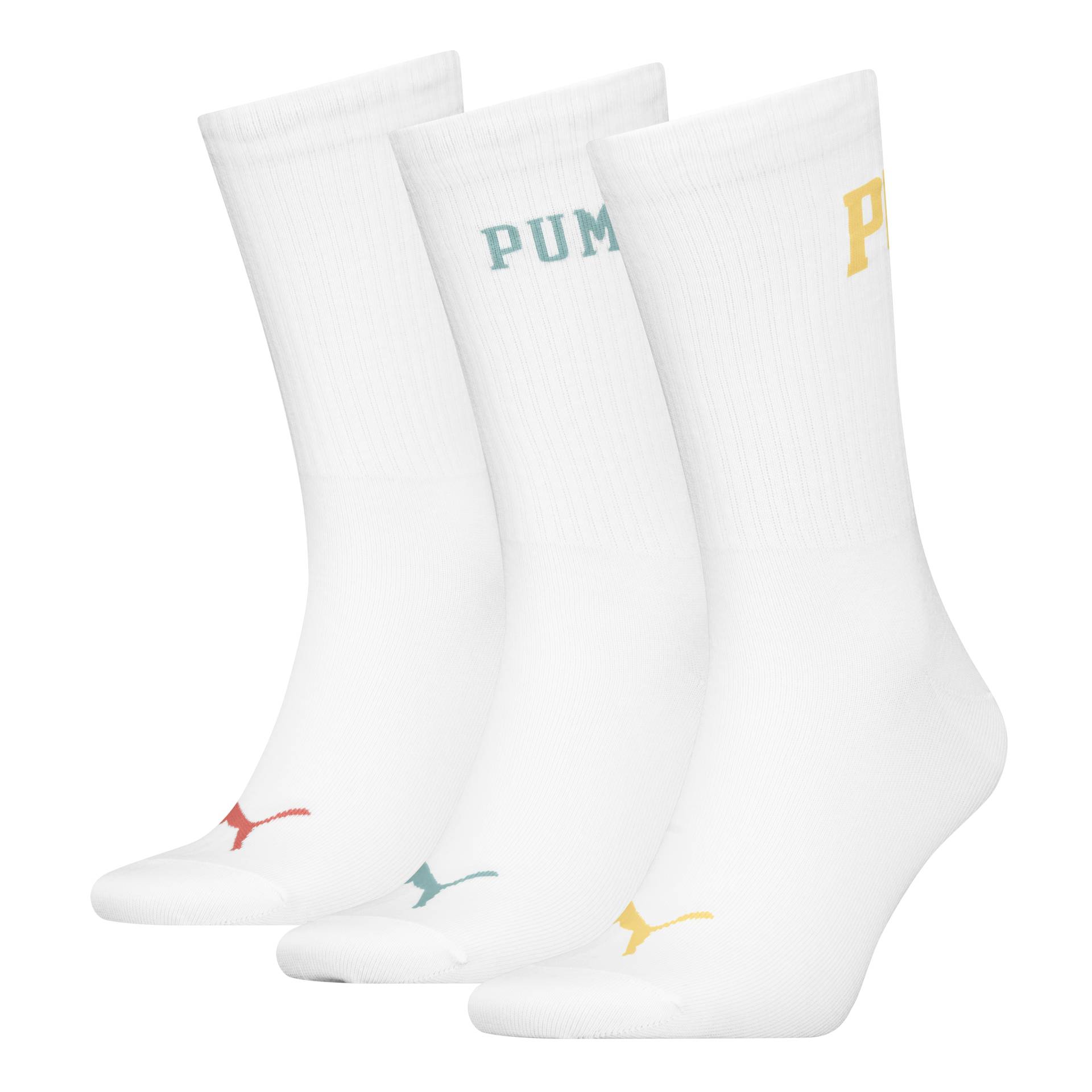 PUMA Socken, (3 Paar, 3er Pack), mit verstärkten Zehen und Fersen von PUMA