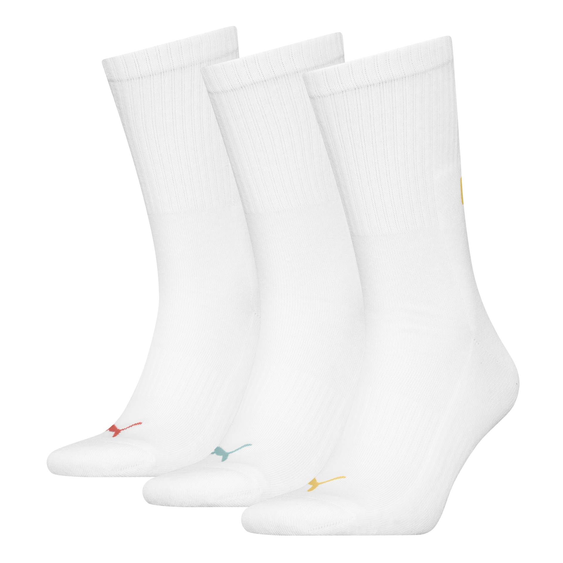 PUMA Socken »PUMA UNISEX CUSHIONED NEXT CREW 3P«, (3 Paar, 3 Paar), mit Zonenpolsterung für zusätzlichen Komfort von PUMA