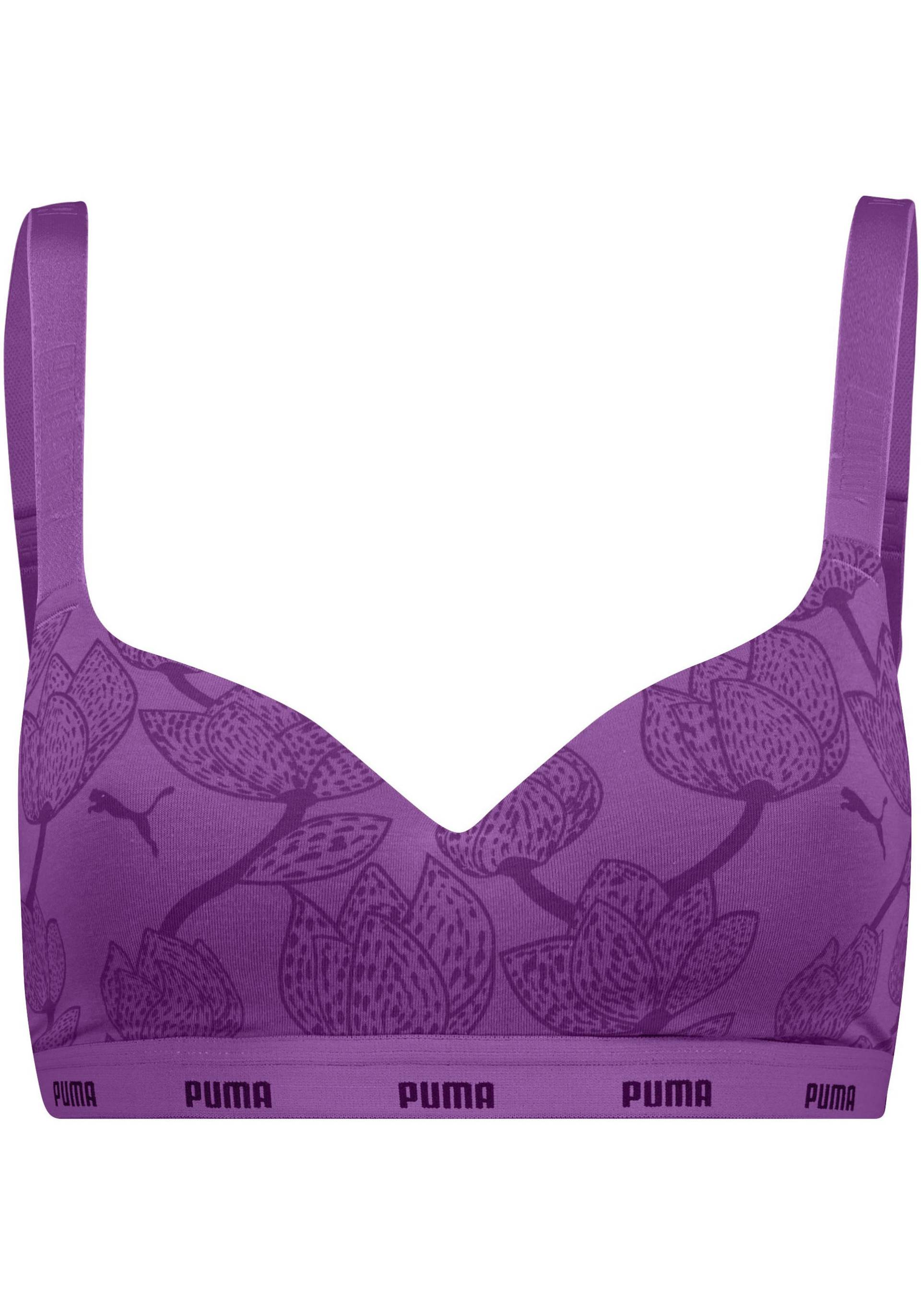 PUMA Sport-Bustier, mit Logobund von PUMA