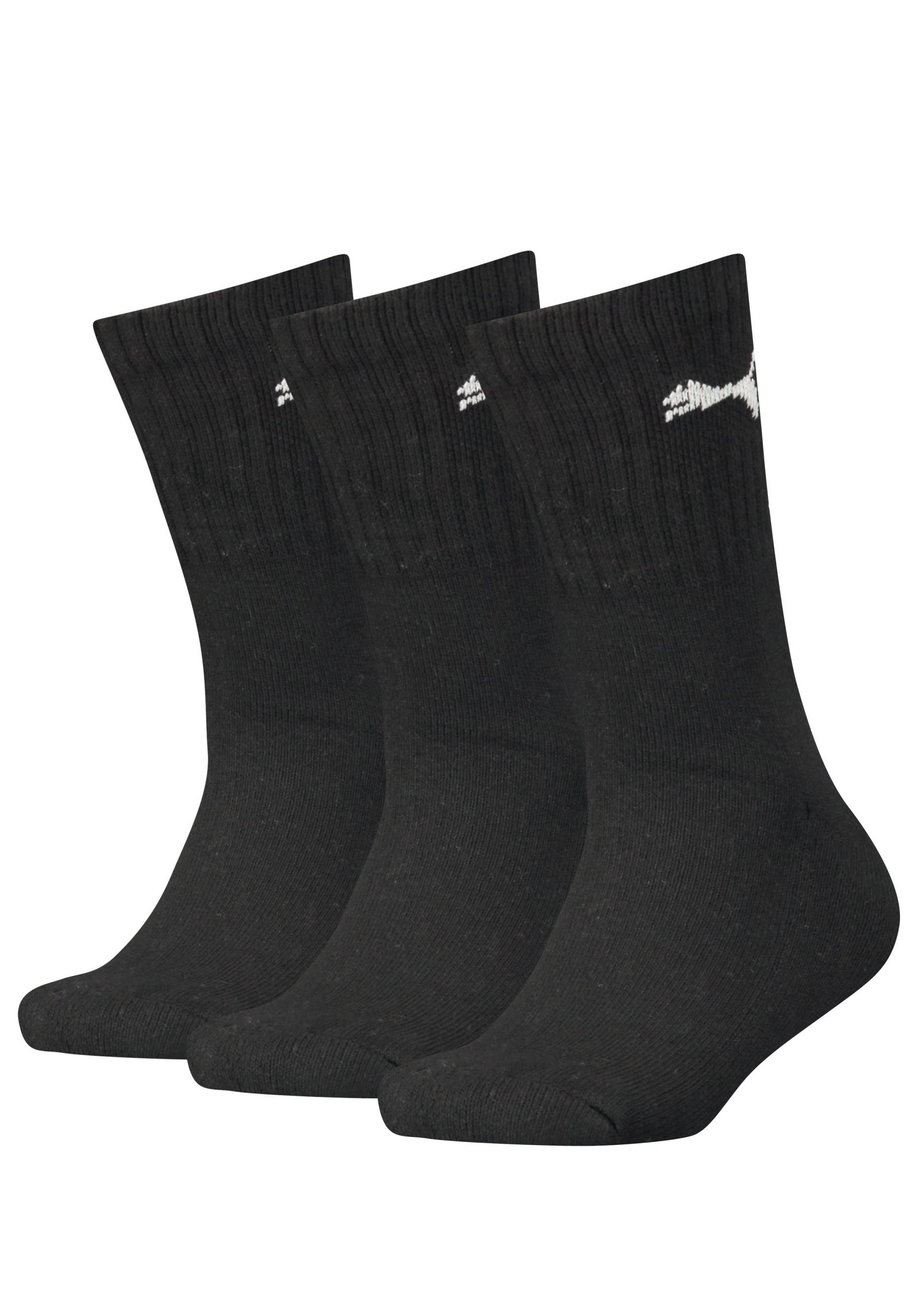 PUMA Sportsocken, (3 Paar), Junior mit klassischer Rippe von PUMA