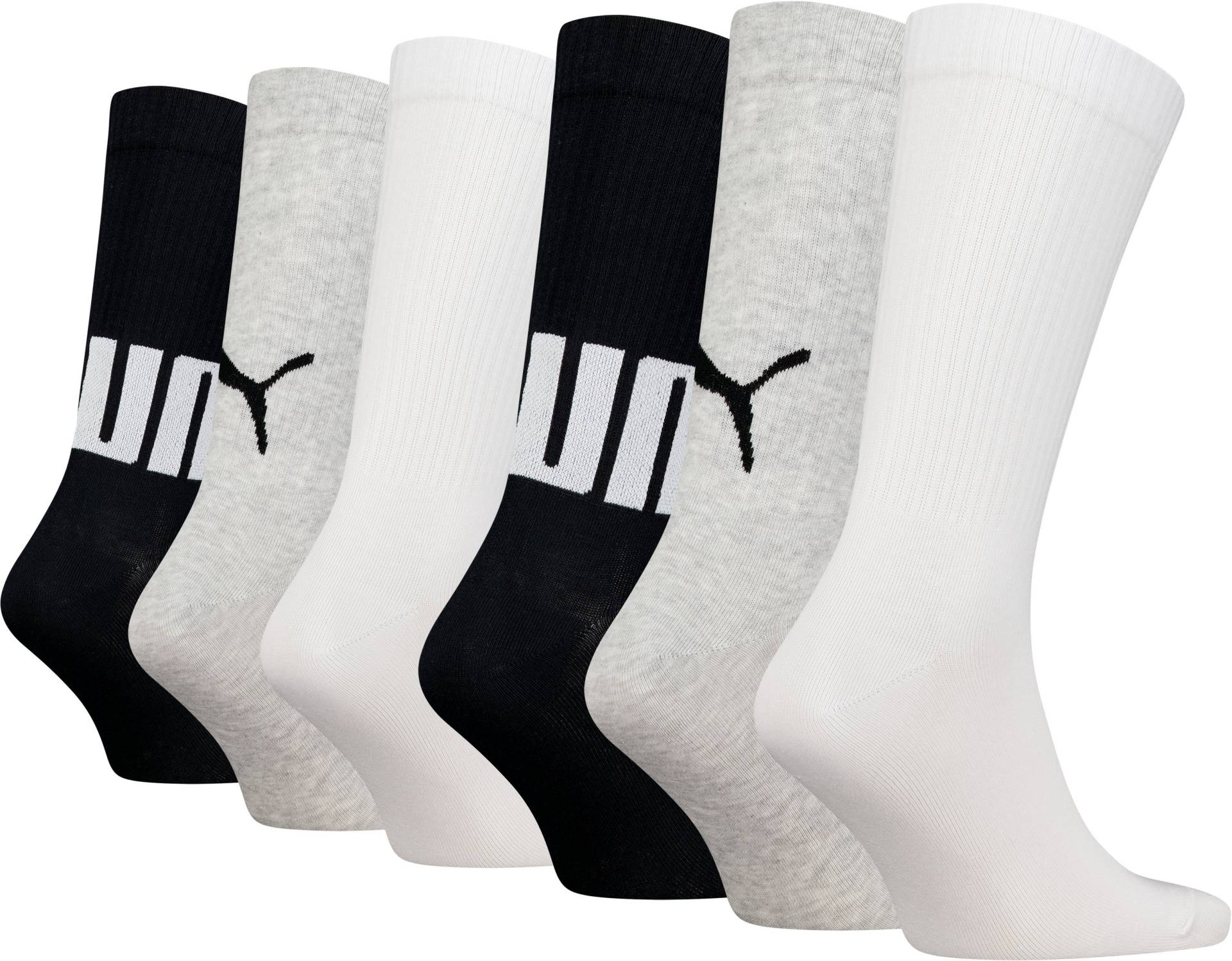 PUMA Sportsocken, (6er-Pack), mit Logostickerei von PUMA