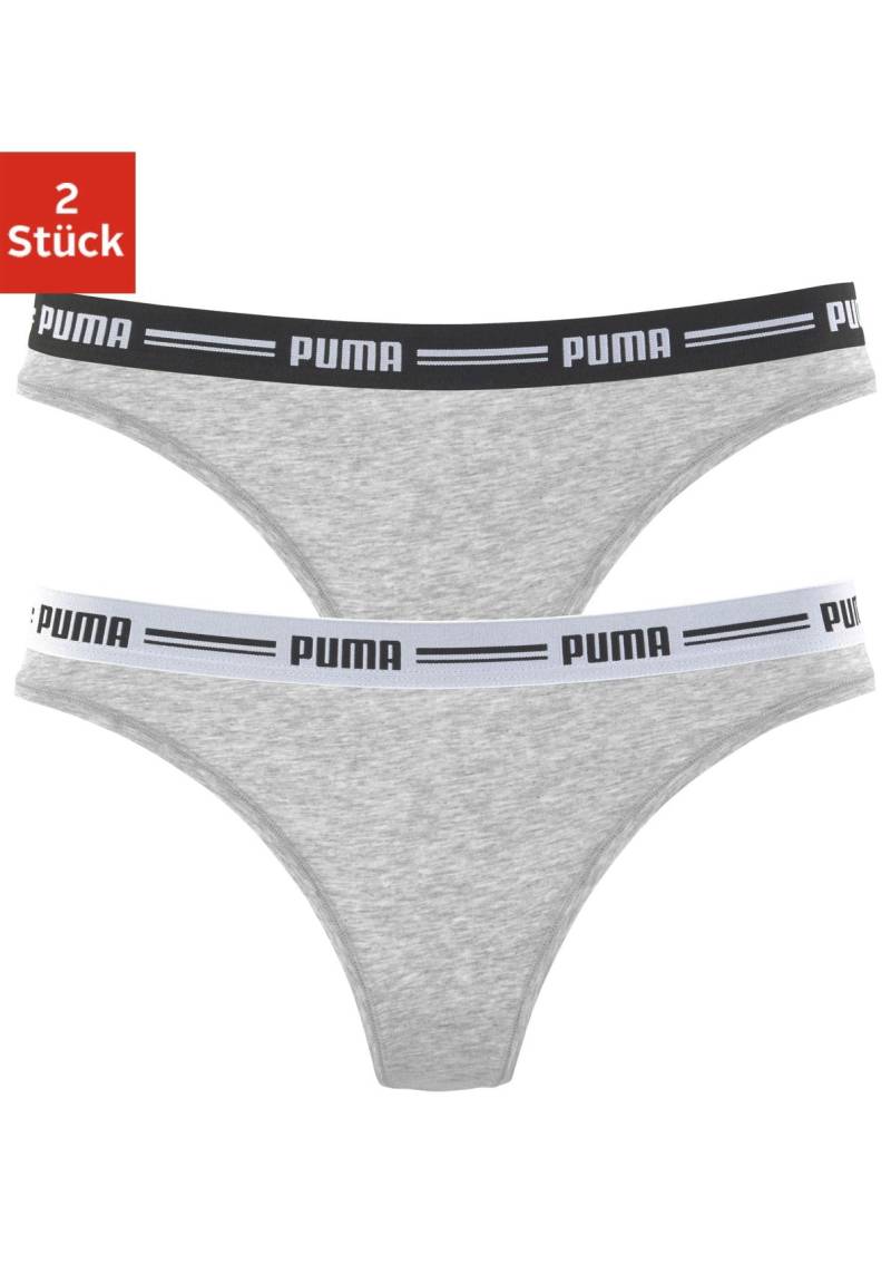 PUMA String »Iconic«, (Packung, 2er-Pack), mit weichem Logobündchen von PUMA