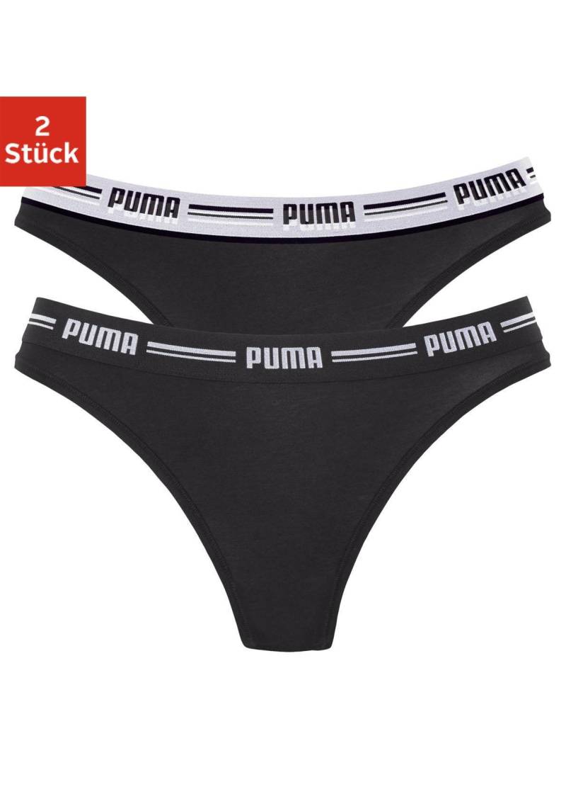 PUMA String »Iconic«, (Packung, 2er-Pack), mit weichem Logobündchen von PUMA