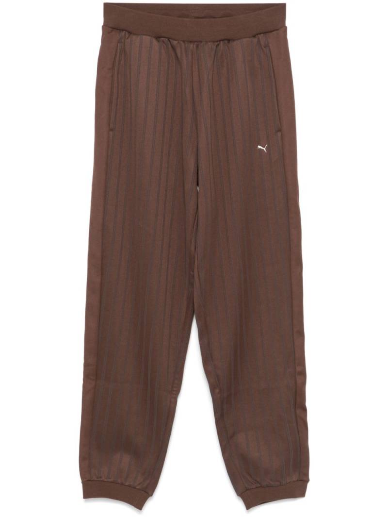 PUMA T7 track pants - Brown von PUMA