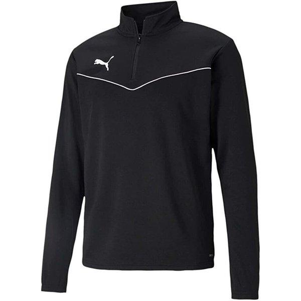 Teamrise Trainingsjacke, Mit Kurzem Reißverschluss Herren Schwarz XL von PUMA