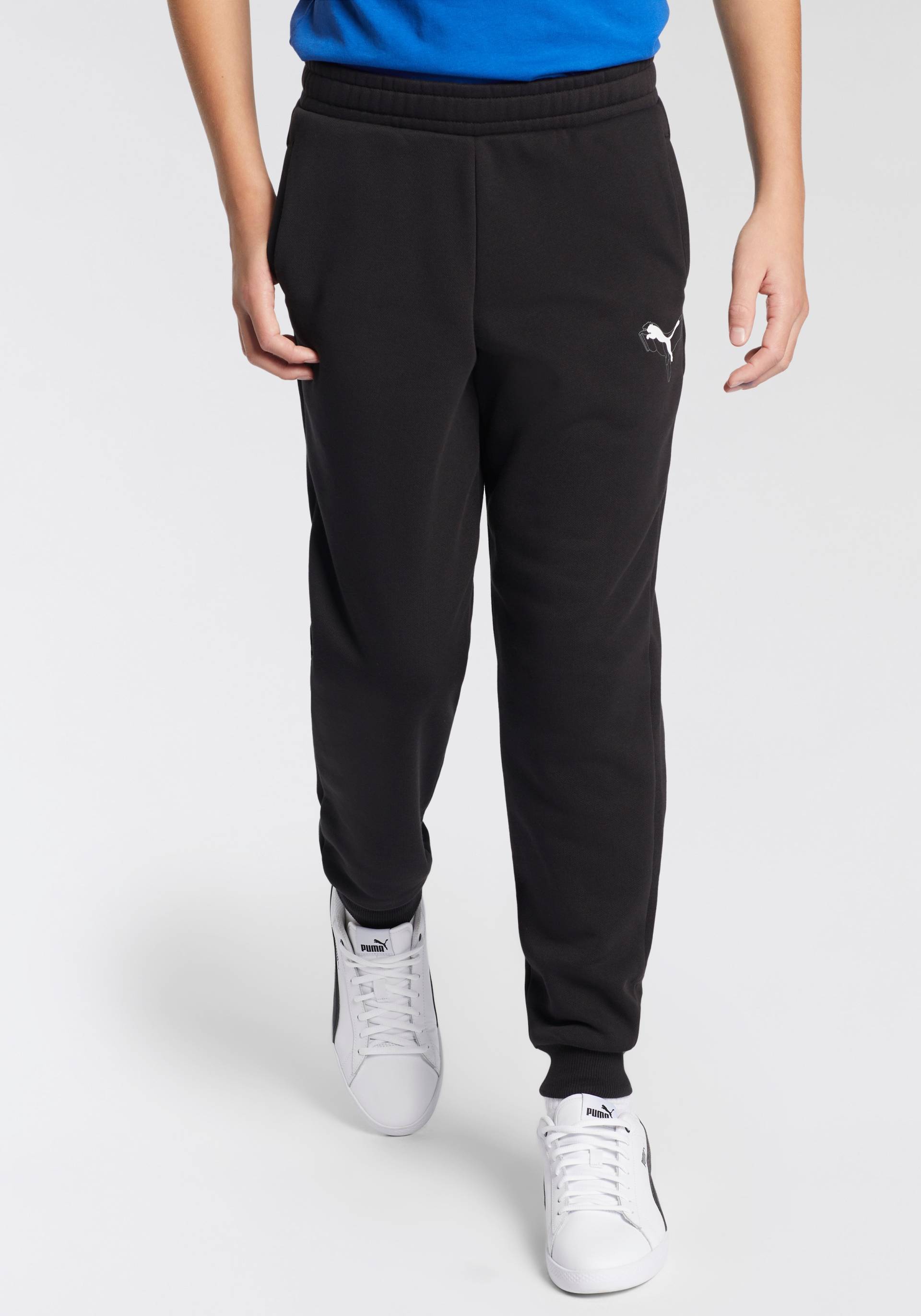 PUMA Jogginghose »ESS+ LOGO LAB CAT SWEATPANTS FL CL B« von PUMA