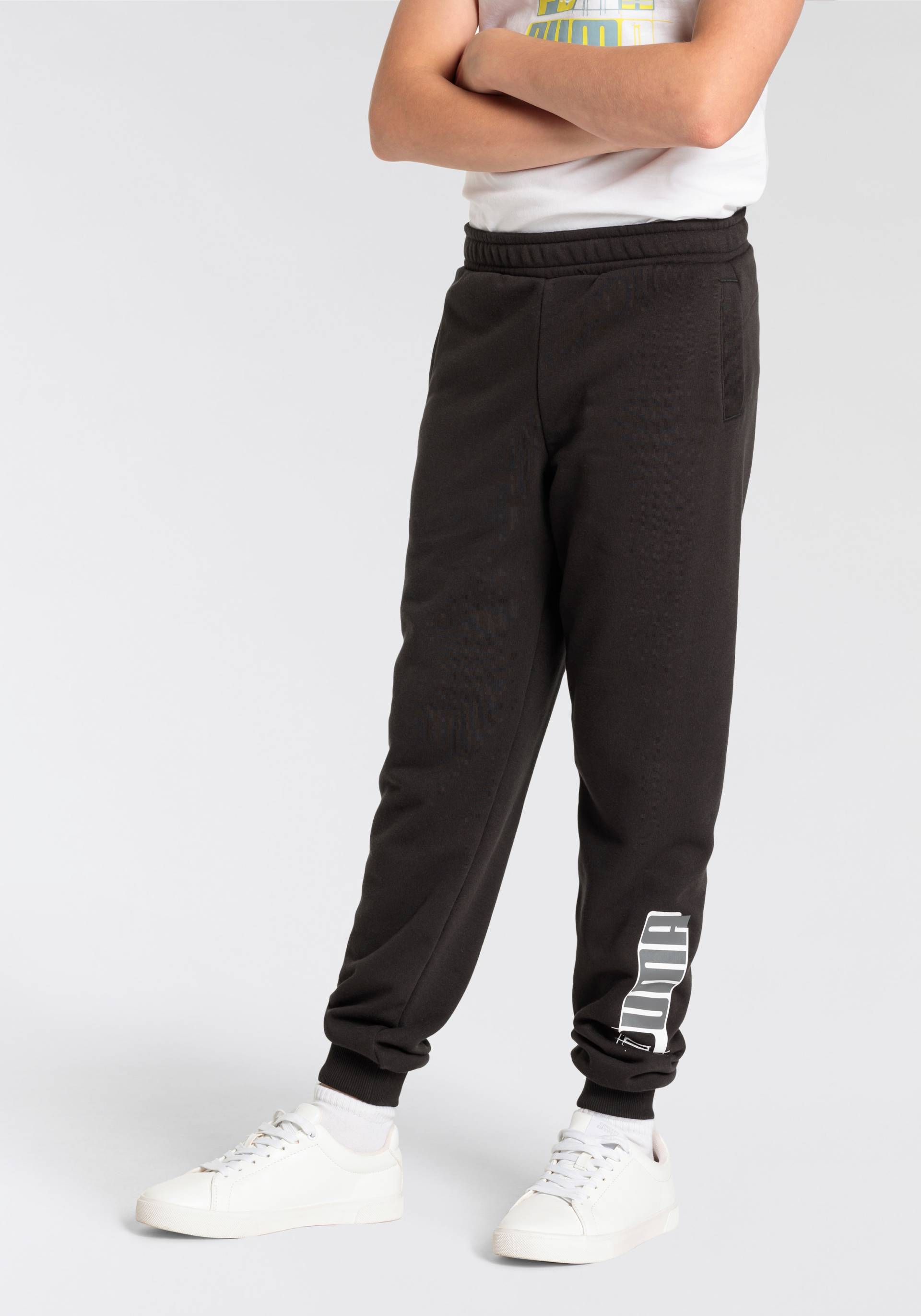 PUMA Jogginghose »ESS+ LOGO LAB SWEATPANTS TR CL B« von PUMA