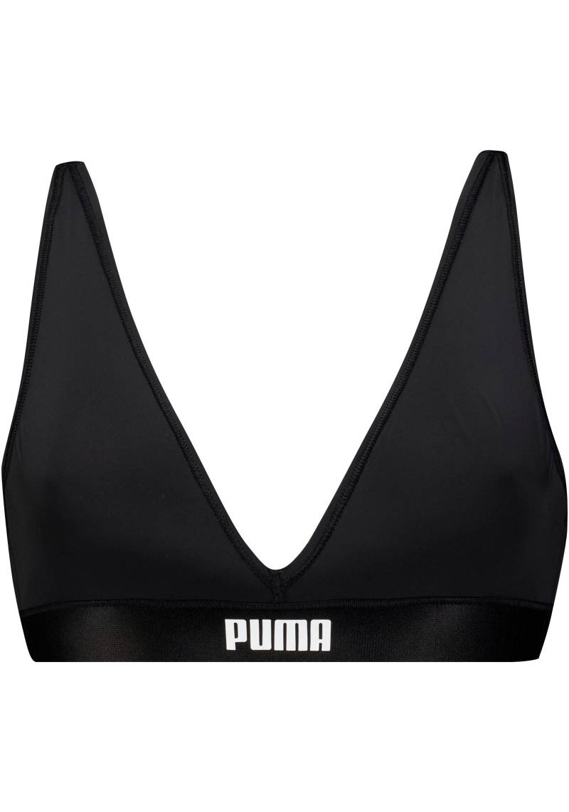 PUMA Triangel-BH »PUMA WOMEN PADDED TRIANGLE TOP«, mit tiefem V-Ausschnitt von PUMA