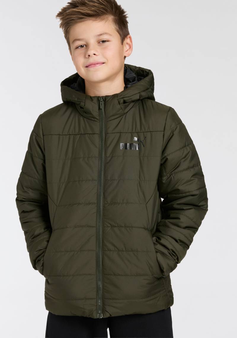 PUMA Winterjacke »ESS HOODED PADDED JACKET«, mit Kapuze von PUMA