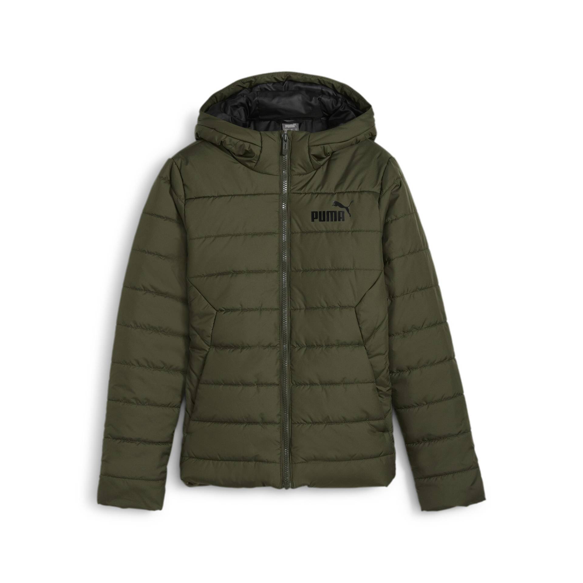 PUMA Winterjacke »ESS HOODED PADDED JACKET«, mit Kapuze von PUMA