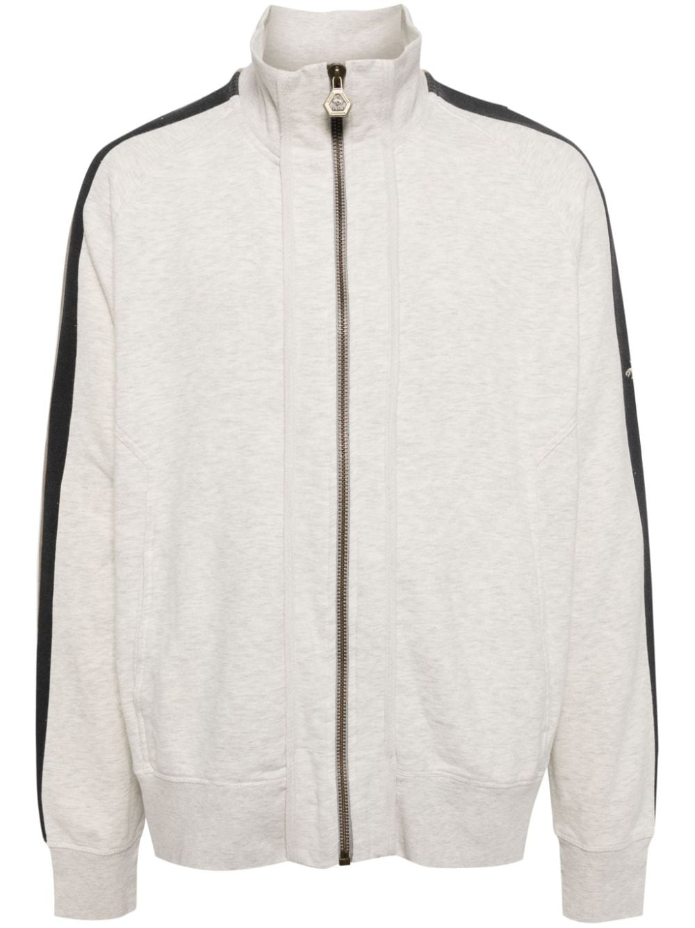 PUMA side-stripe zipped jacket - Grey von PUMA