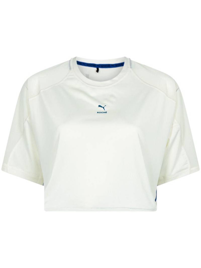 PUMA x Koché cropped T-shirt - White von PUMA