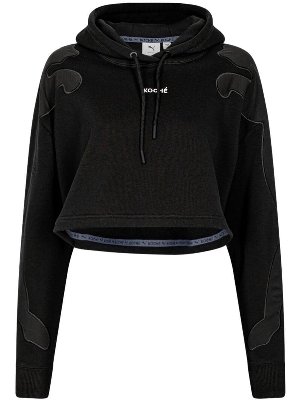 PUMA x Koché drawstring hoodie - Black von PUMA