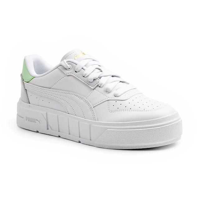 Puma Cali Court Lth Wns Damen Weiss 36 von PUMA