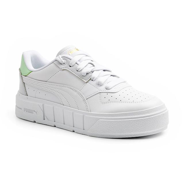 Puma Cali Court Lth Wns Damen Weiss 38 von PUMA