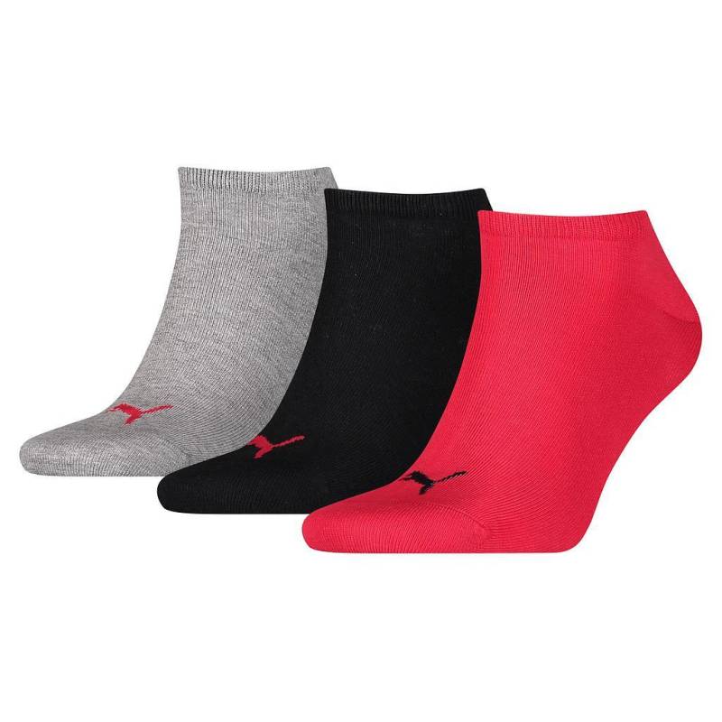 Puma - Sneakersocken Erwachsene, 3erPack, für Damen, Schwarz, Größe 43-44 von Puma