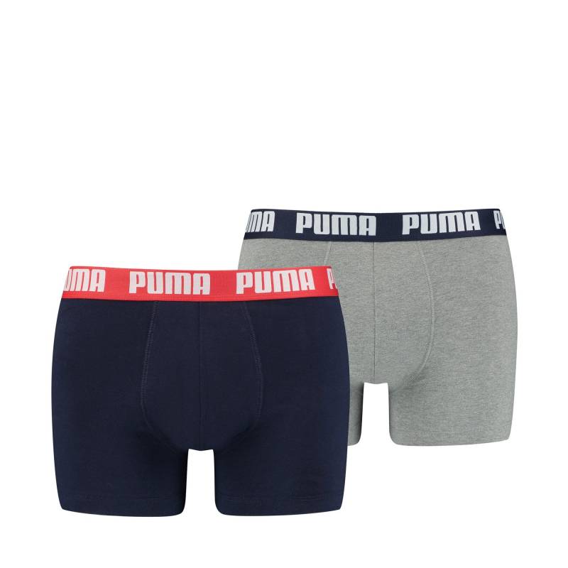 Slip Aus Baumwolle Herren Blau Denim M von PUMA