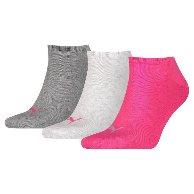 Sneakersocken Erwachsene, 3erpack Damen Pink 35-38 von PUMA