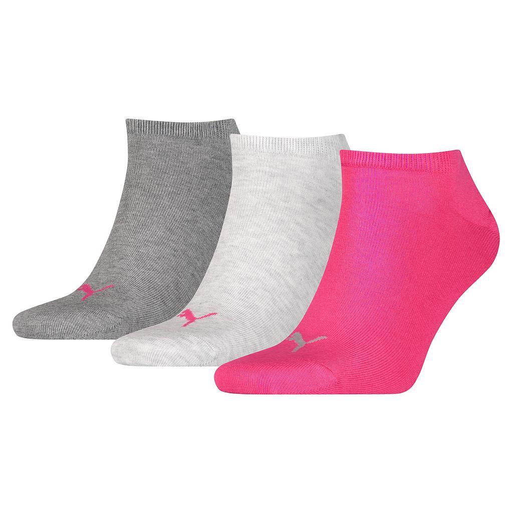 Puma - Sneakersocken Erwachsene, 3erPack, für Damen, Pink, Größe 39-42 von Puma