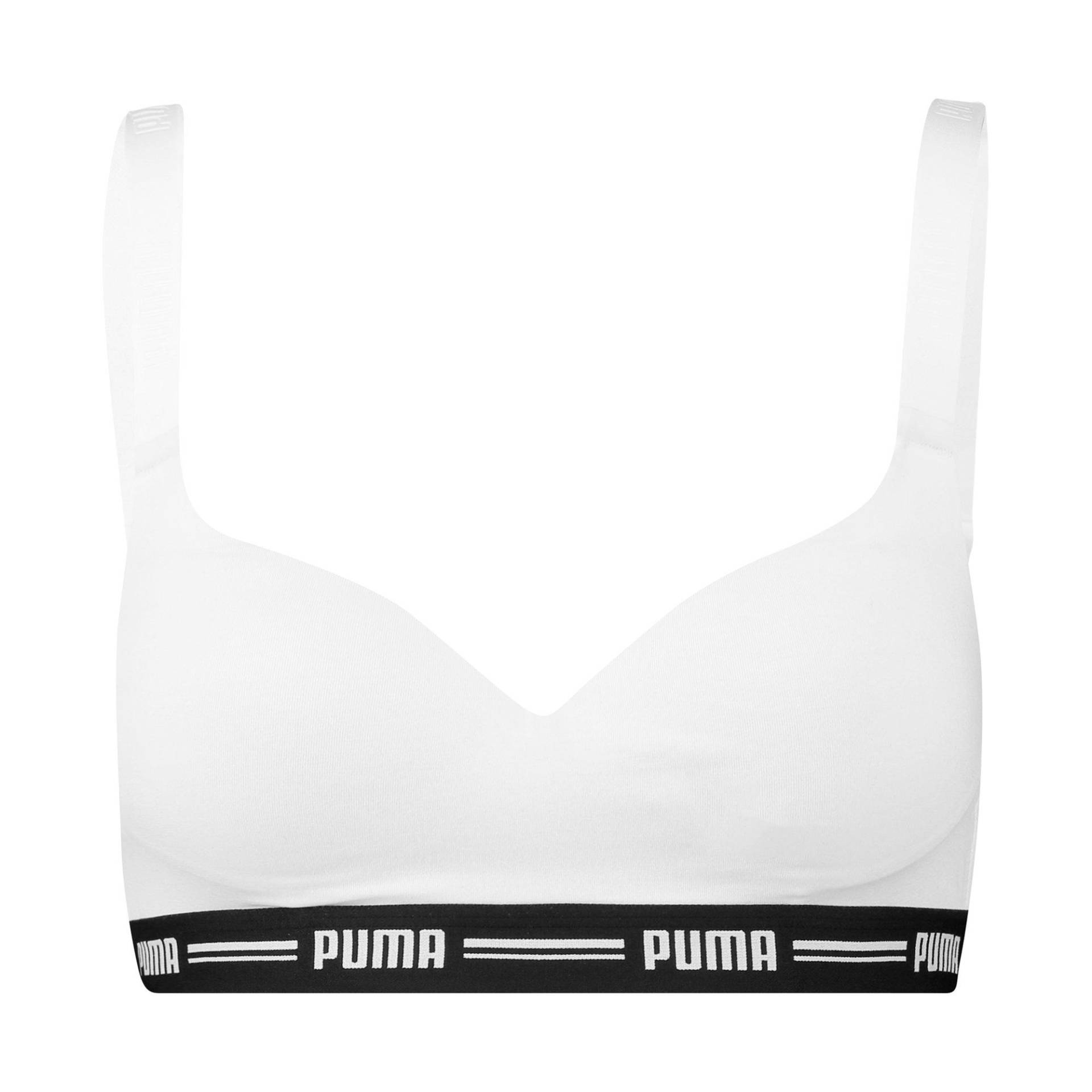 Sport-bh, Light Support Unisex Weiss S von PUMA