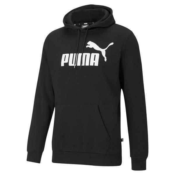 Sweatshirt Bequem Sitzend-ess Big Logo Hoodie Fl Herren Schwarz XL von PUMA