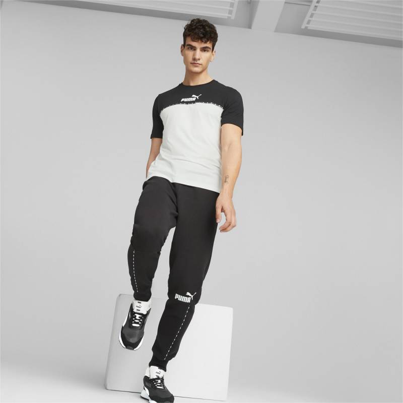 Puma - T-Shirt, für Herren, Schwarz-Bunt, Größe XL von Puma