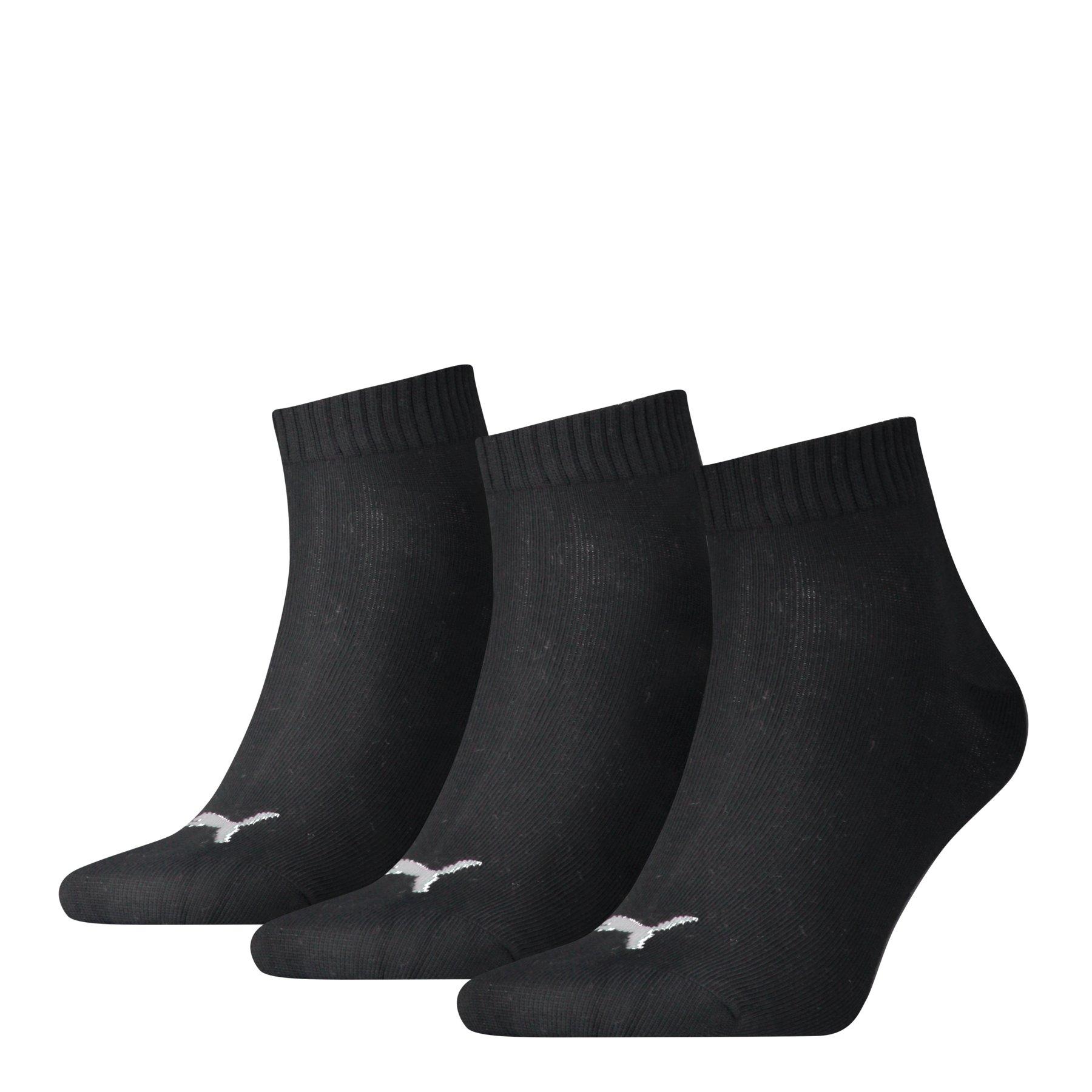 Triopack, Knöchellange Socken Damen Black 35-38 von PUMA