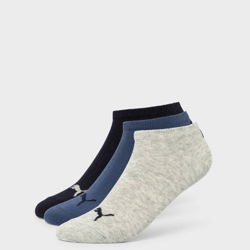 Triopack,sneaker Socken Damen Dunkelblau 35-38 von PUMA