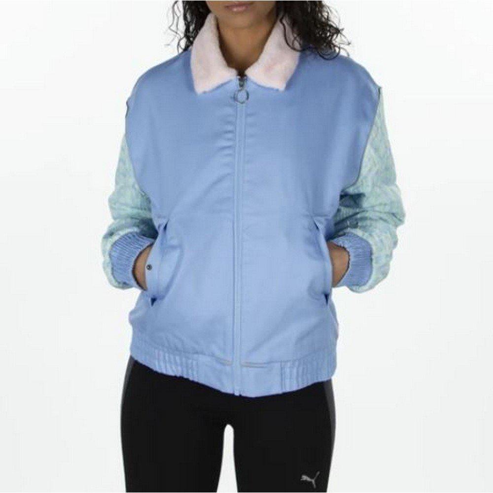 Puma - X Sophia Webster Bomberjacke, für Damen, Blau, Größe XL von Puma