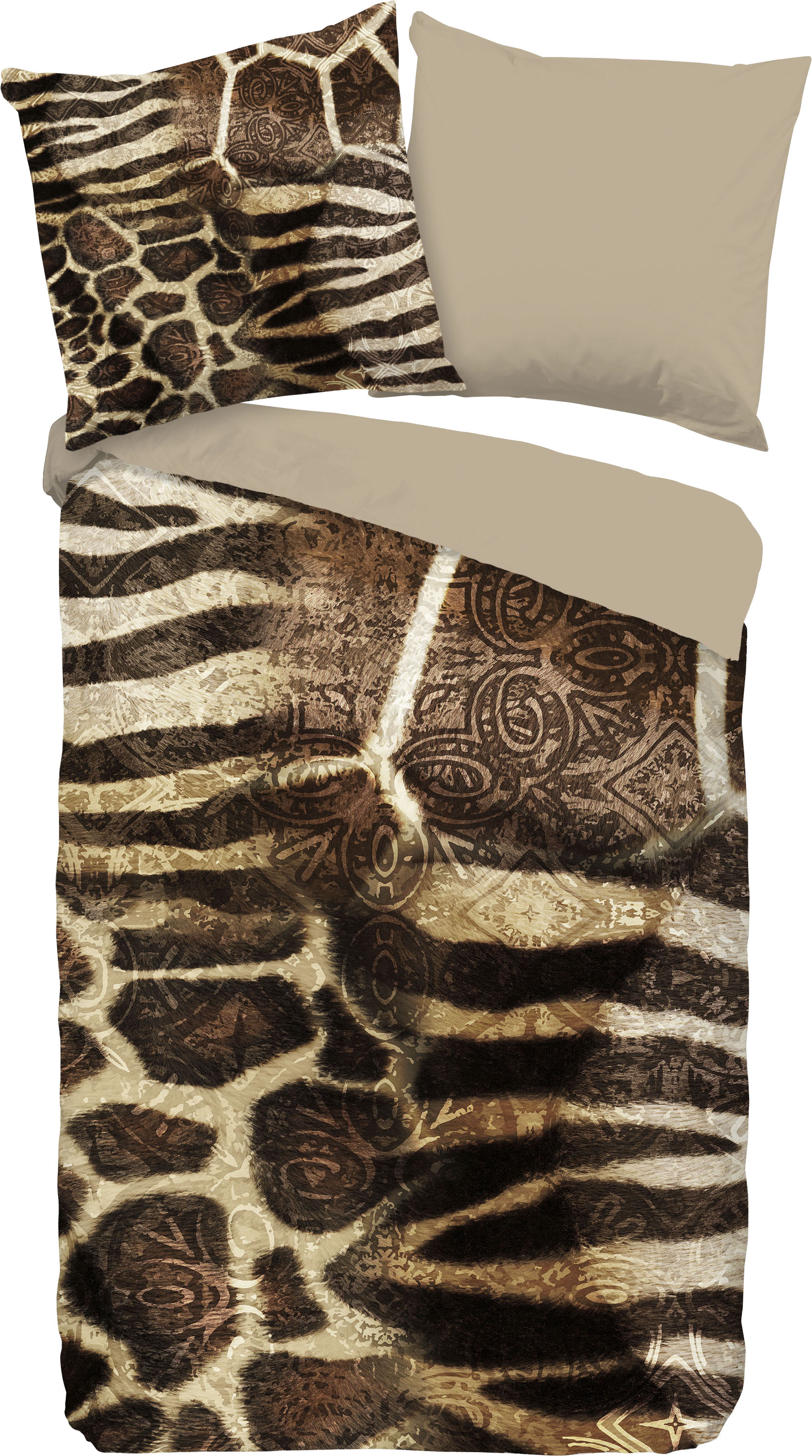 PURE luxury collection Wendebettwäsche »Kinga«, mit Tierprint von PURE luxury collection