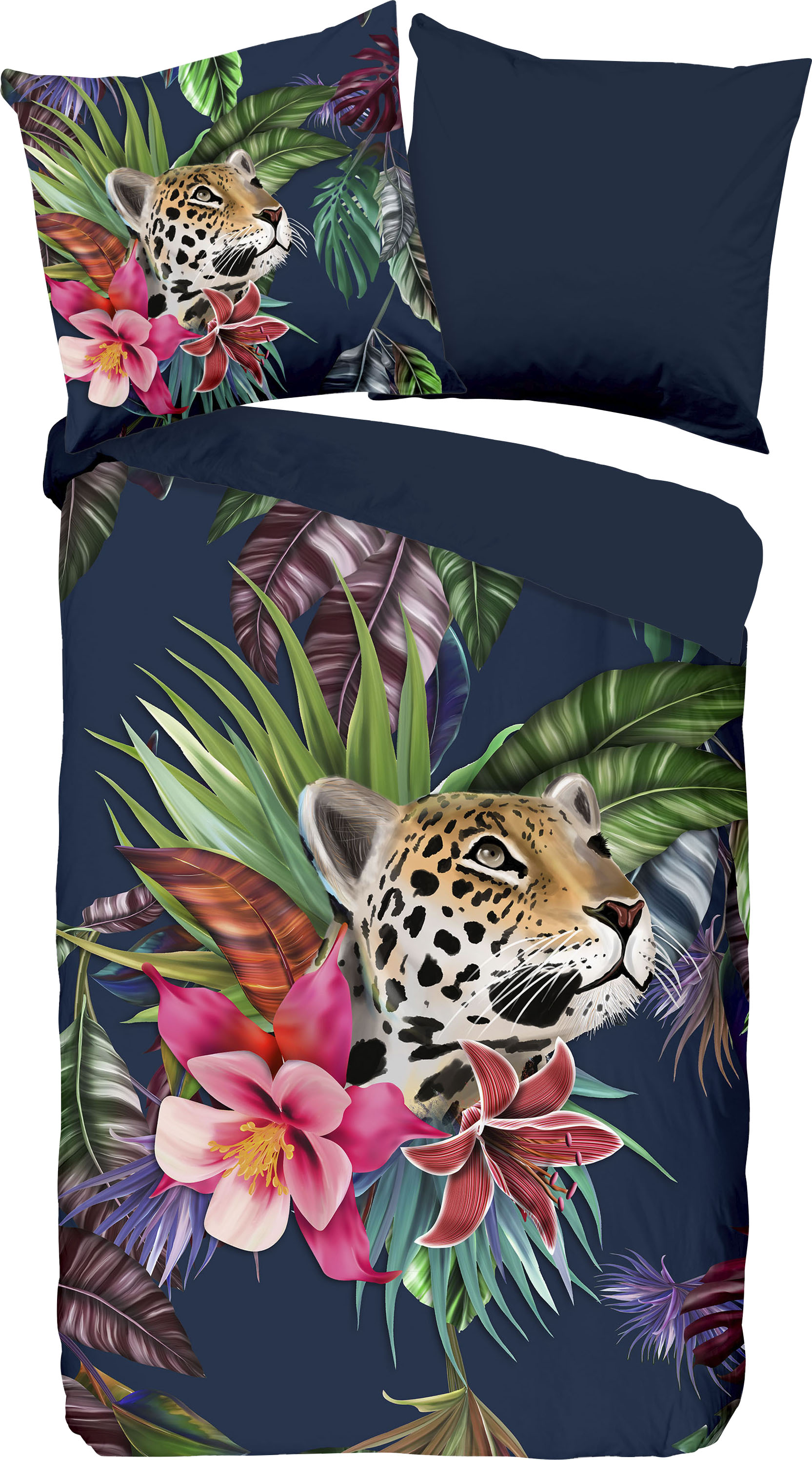 PURE luxury collection Wendebettwäsche »Wild«, mit Leopard von PURE luxury collection