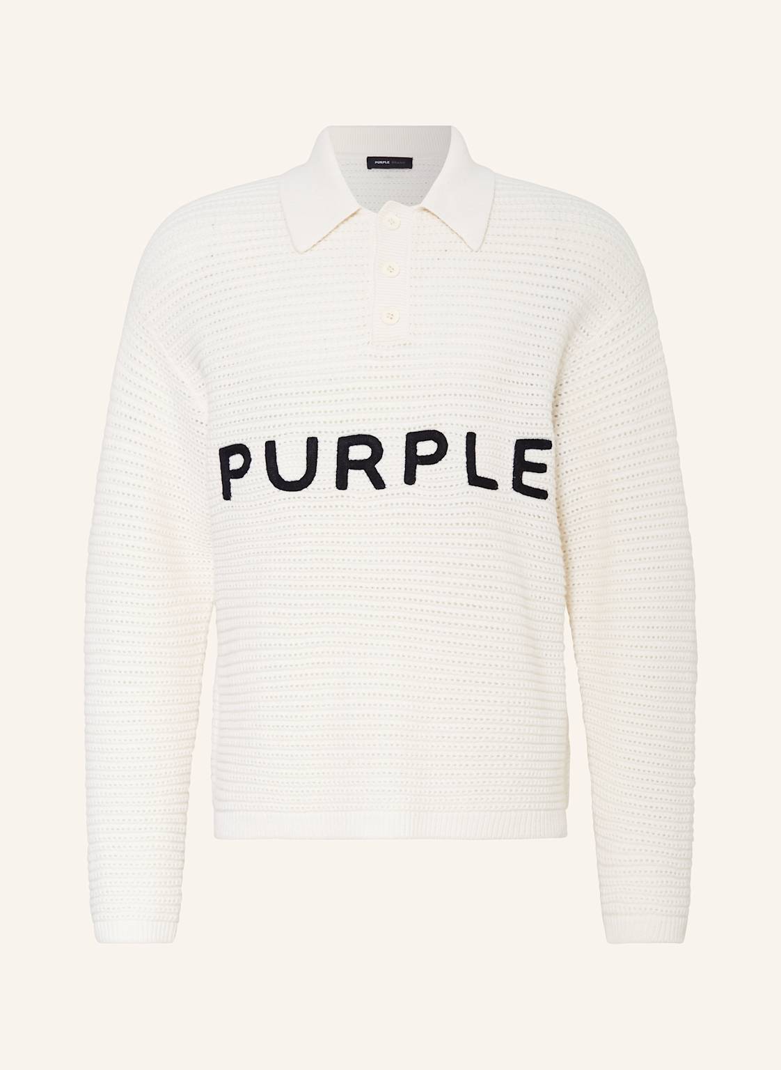 Purple Brand Pullover weiss von PURPLE BRAND