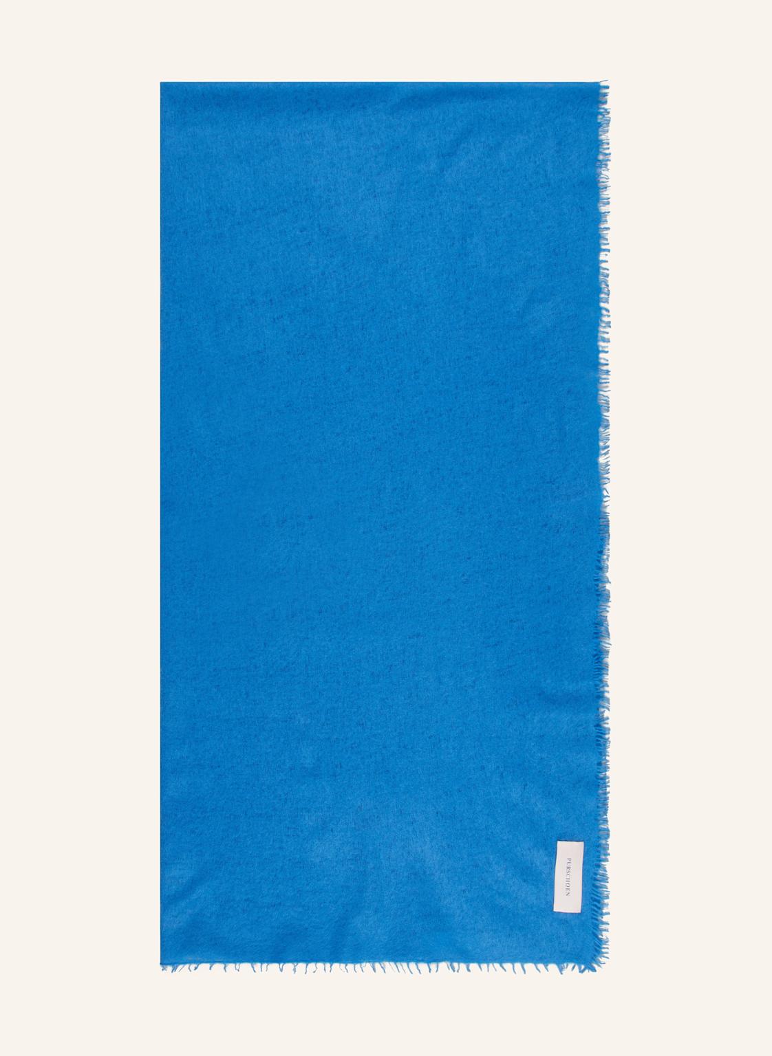 Purschoen Cashmere-Schal blau von PURSCHOEN