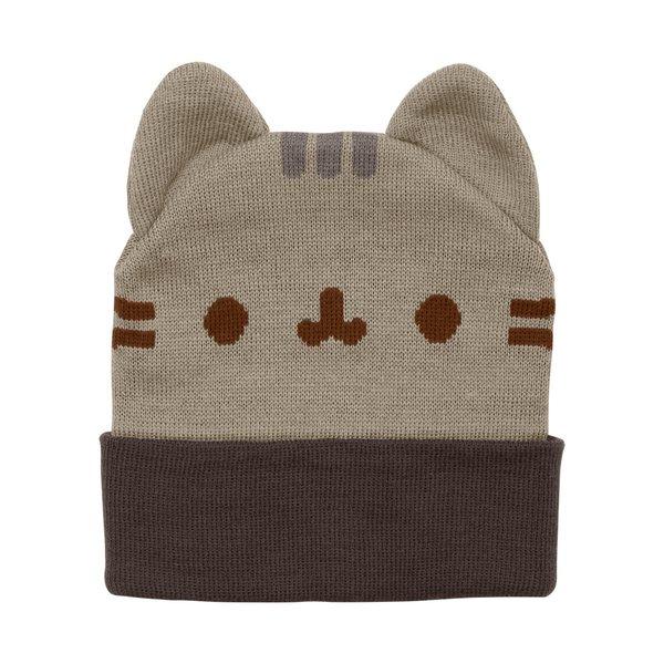 PUSHEEN - Gesicht Mütze, für Damen, Braun, One Size von PUSHEEN