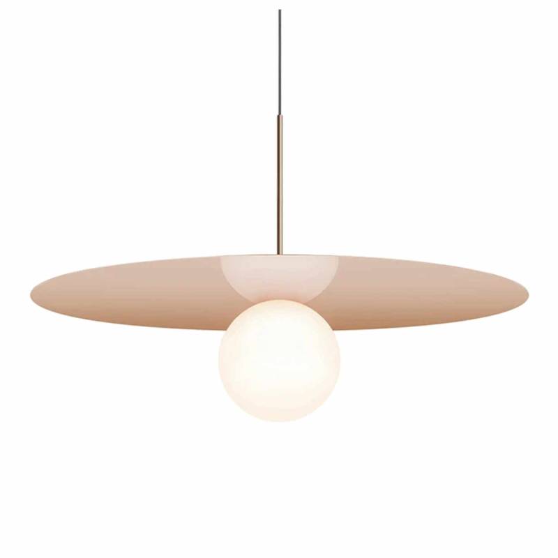 Bola Disc 32 Hängeleuchte, Farbe rose gold von Pablo Design