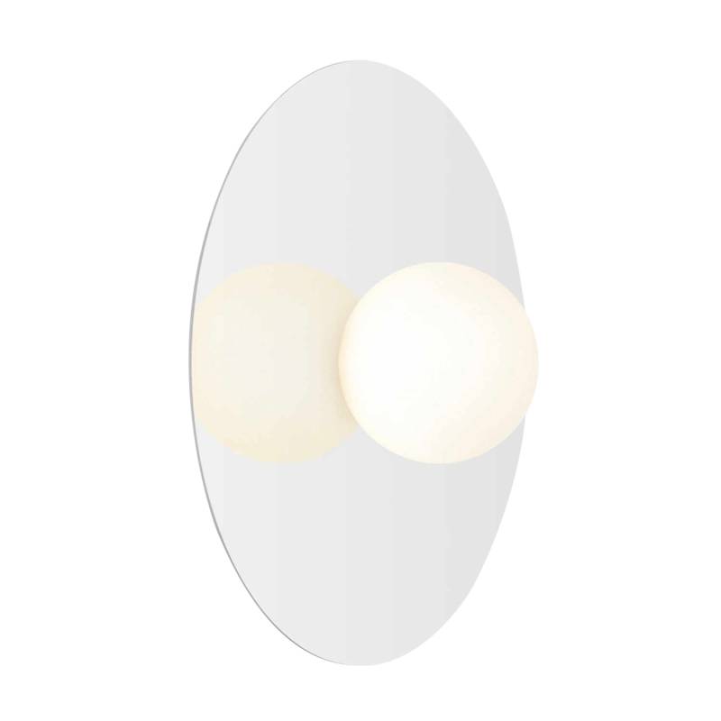 Bola Flush 12 Wandleuchte, Farbe white von Pablo Design