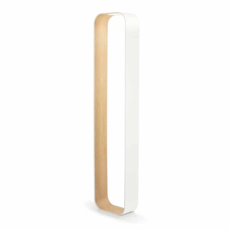 Contour Stehleuchte, Ausführung white/oak von Pablo Design