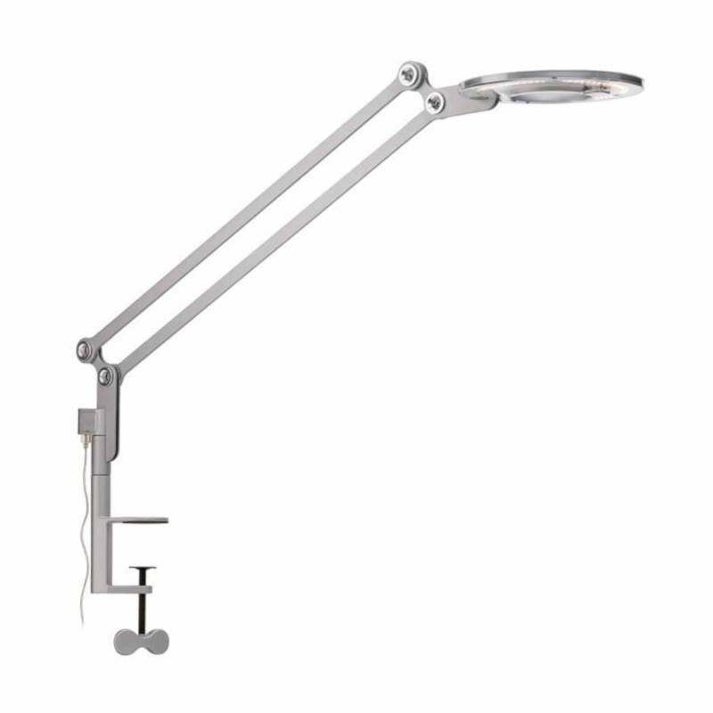 Link Clamp Small Tischleuchte, Farbe silver von Pablo Design