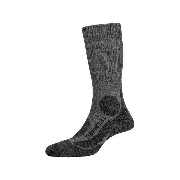 Pac - Wadenlange Trekkingsocken, für Herren, Anthrazit, Größe 44-47 von Pac