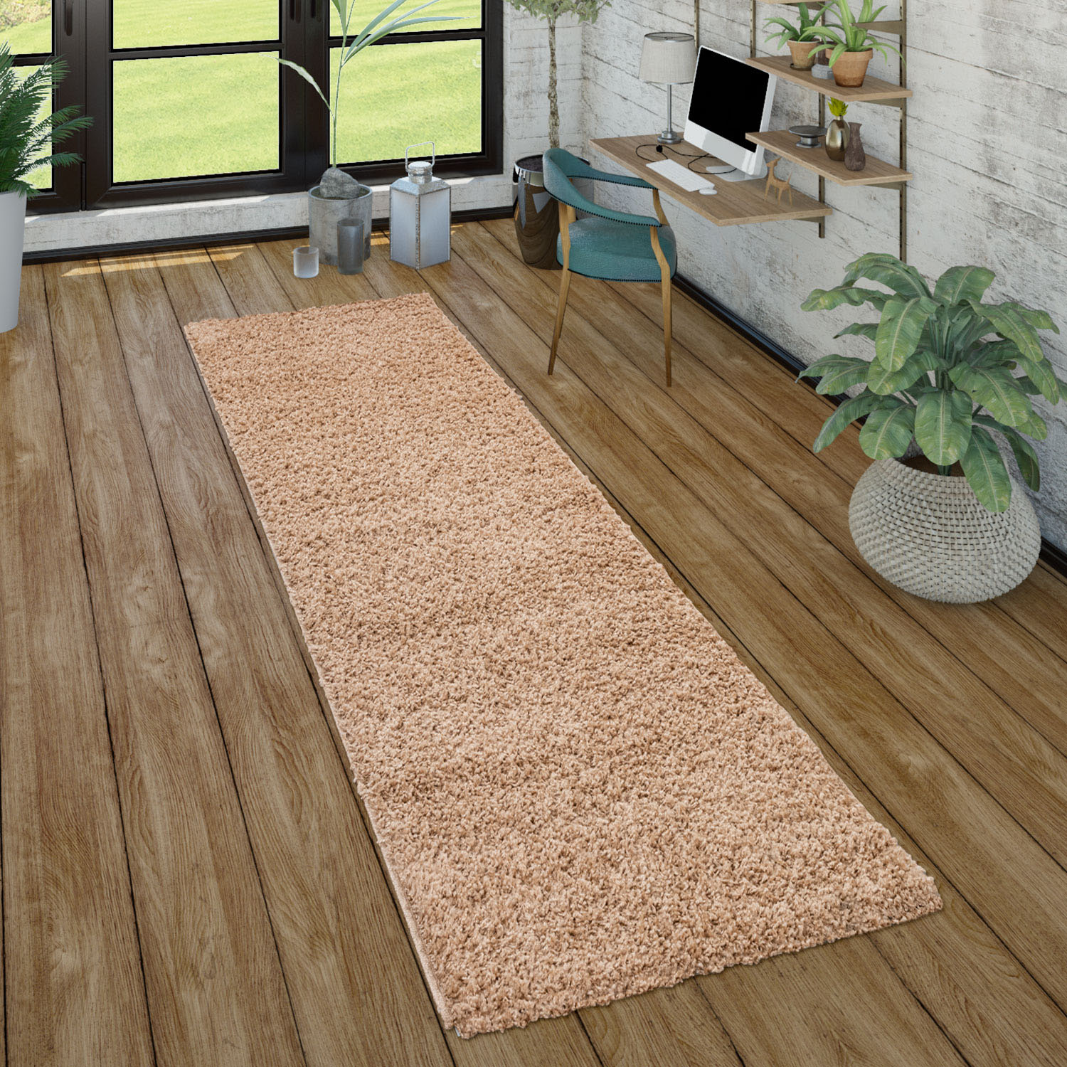Paco Home Hochflor-Teppich »Sky 250«, rechteckig, 34 mm Höhe, gewebt, Uni-Farben, intensive Farbbrillanz, auch als Läufer erhältlich Paco Home Hochflor-Teppich »Sky 250«, rechteckig, 34 mm Höhe, gewebt, Uni-Farben, intensive Farbbrillanz, auch als Läufer erhältlich von PACO HOME