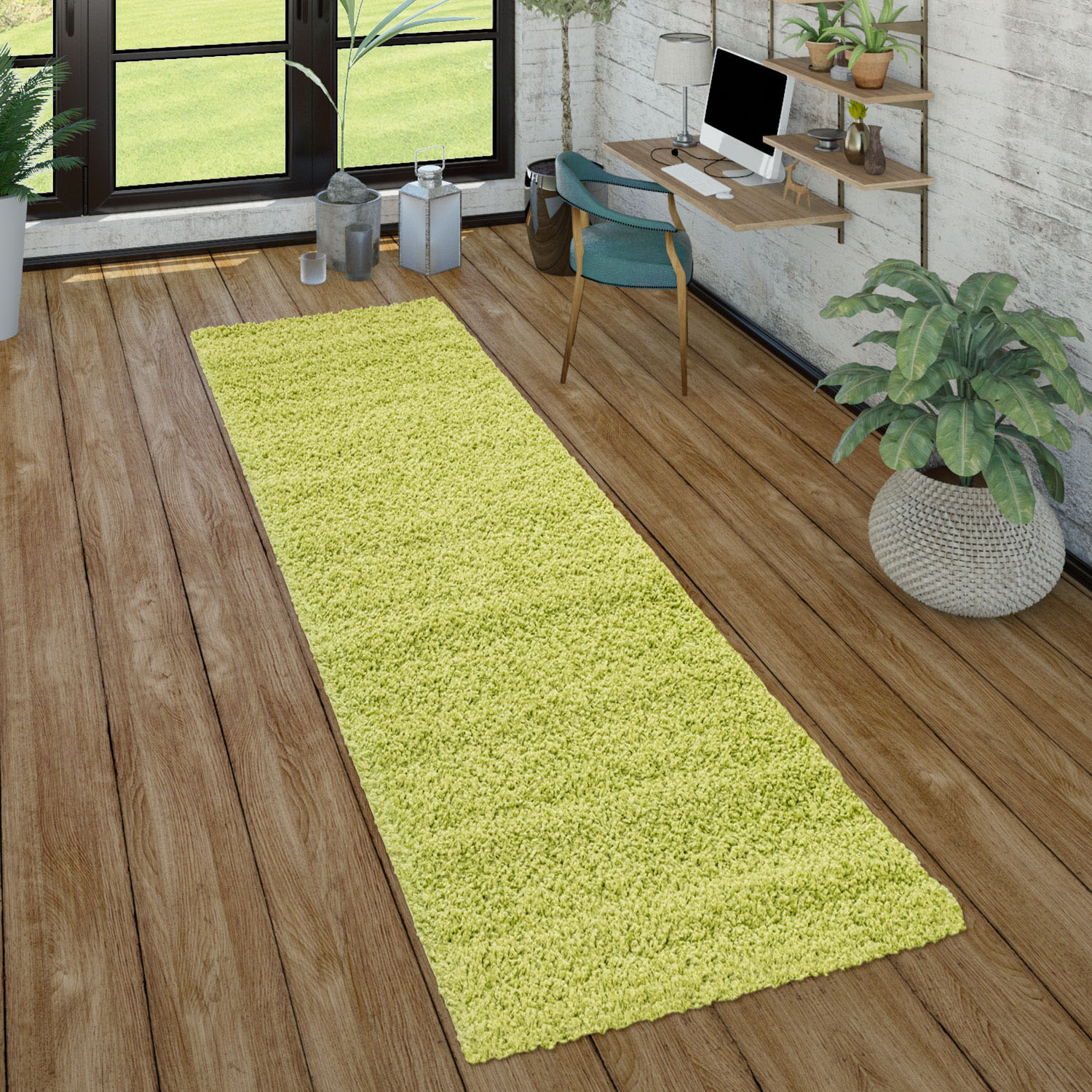 Paco Home Hochflor-Teppich »Sky 250«, rechteckig, 34 mm Höhe, gewebt, Uni-Farben, intensive Farbbrillanz, auch als Läufer erhältlich Paco Home Hochflor-Teppich »Sky 250«, rechteckig, 34 mm Höhe, gewebt, Uni-Farben, intensive Farbbrillanz, auch als Läufer erhältlich von PACO HOME