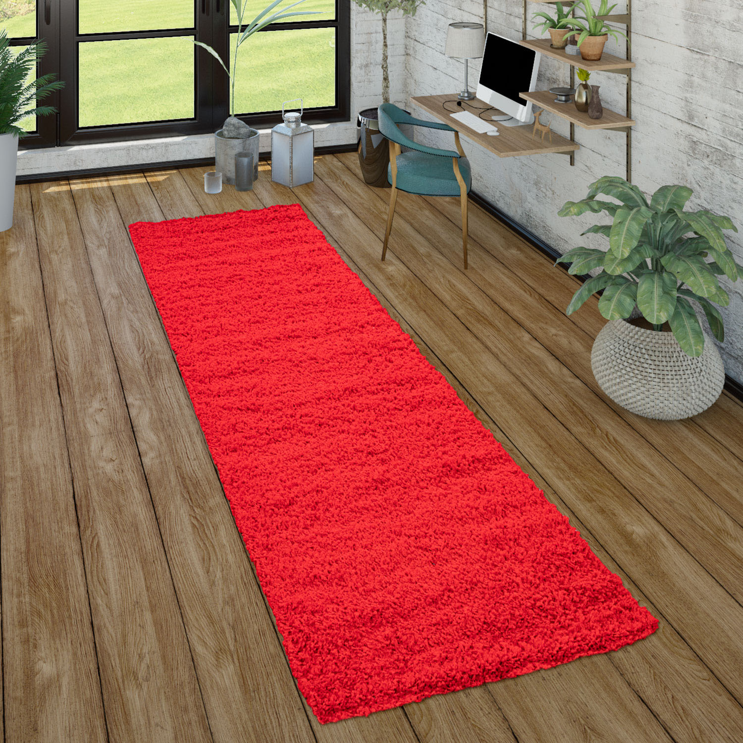 Paco Home Hochflor-Teppich »Sky 250«, rechteckig, 34 mm Höhe, gewebt, Uni-Farben, intensive Farbbrillanz, auch als Läufer erhältlich Paco Home Hochflor-Teppich »Sky 250«, rechteckig, 34 mm Höhe, gewebt, Uni-Farben, intensive Farbbrillanz, auch als Läufer erhältlich von PACO HOME