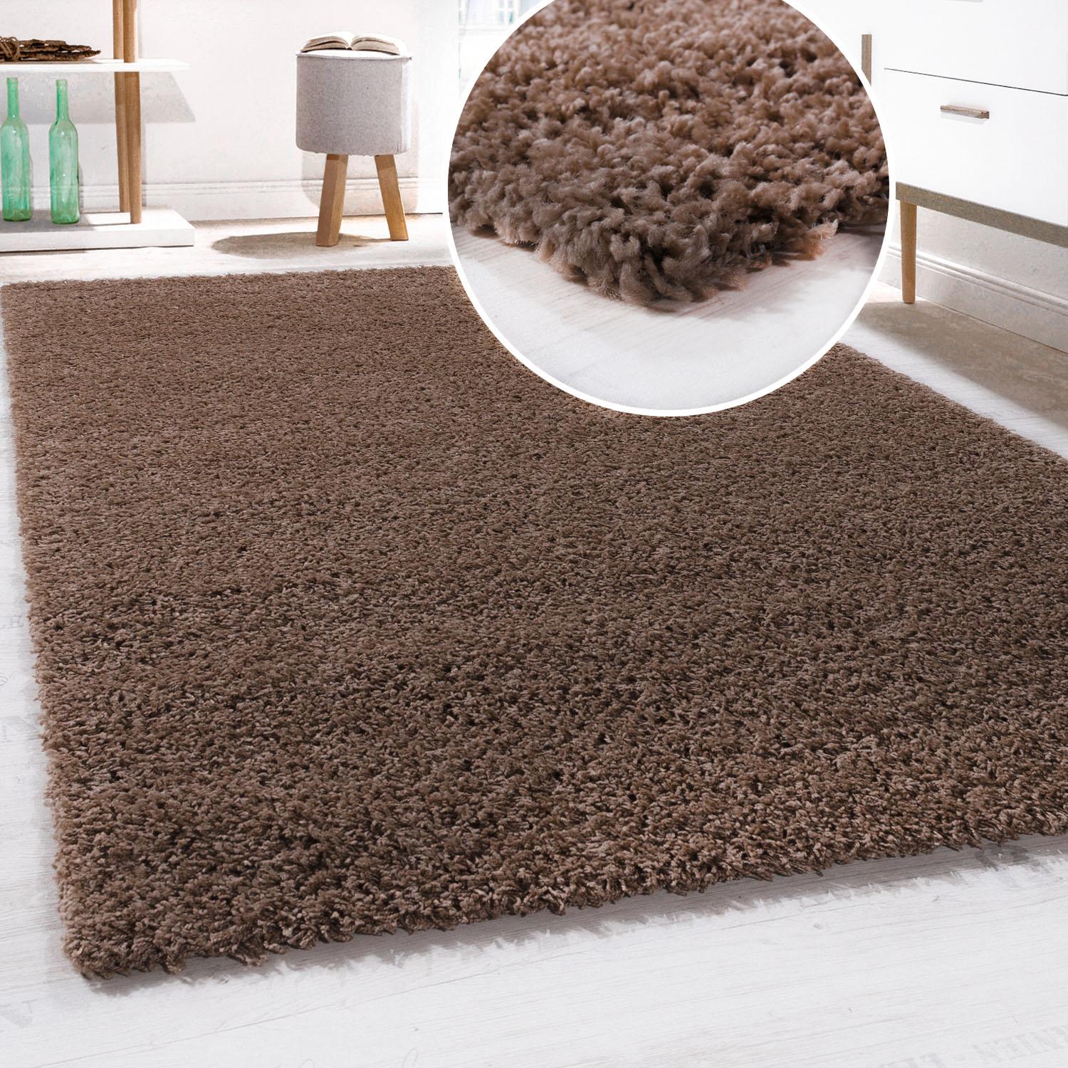 Paco Home Hochflor-Teppich »Sky 250«, rechteckig, 34 mm Höhe, gewebt, Uni-Farben, intensive Farbbrillanz, auch als Läufer erhältlich Paco Home Hochflor-Teppich »Sky 250«, rechteckig, 34 mm Höhe, gewebt, Uni-Farben, intensive Farbbrillanz, auch als Läufer erhältlich von PACO HOME