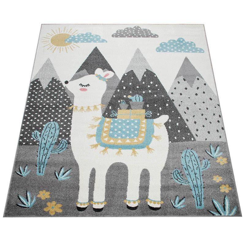 Paco Home - Kinder Teppich Kinderzimmer Lama Berge, 120X160CM von Paco Home