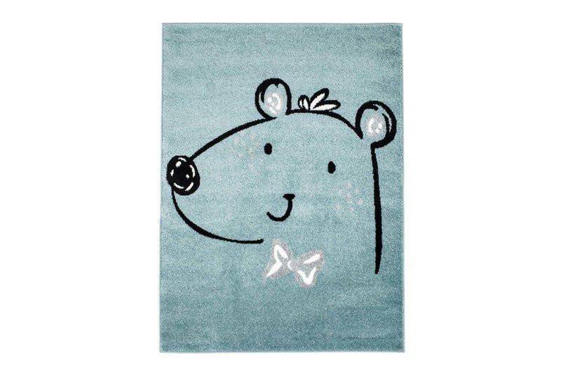 Kinderteppich Bär Mint Unisex  160X230CM von Paco Home