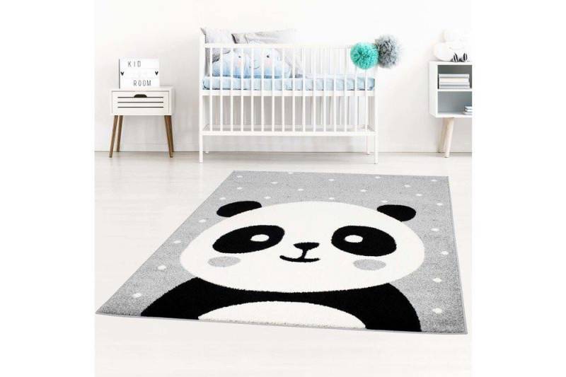 Paco Home - Kinderteppich coole Panda, 140x200 cm von Paco Home